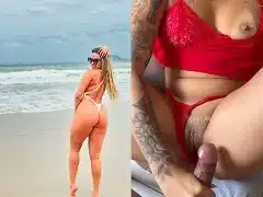 Pornô da Beatriz Suppi transando com a calcinha de lado